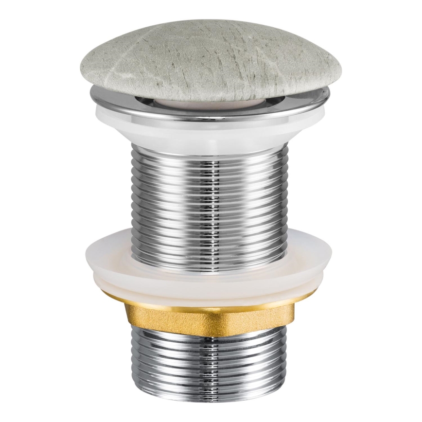 COMAD CLICK-CLACK T201M-Y1-3 - Izlietnes noteka CLICK-CLACK d. 7 cm matēts pelēka