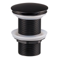 COMAD CLICK-CLACK T201MBG-3 - Izlietnes noteka CLICK-CLACK d. 7 cm matēts melna