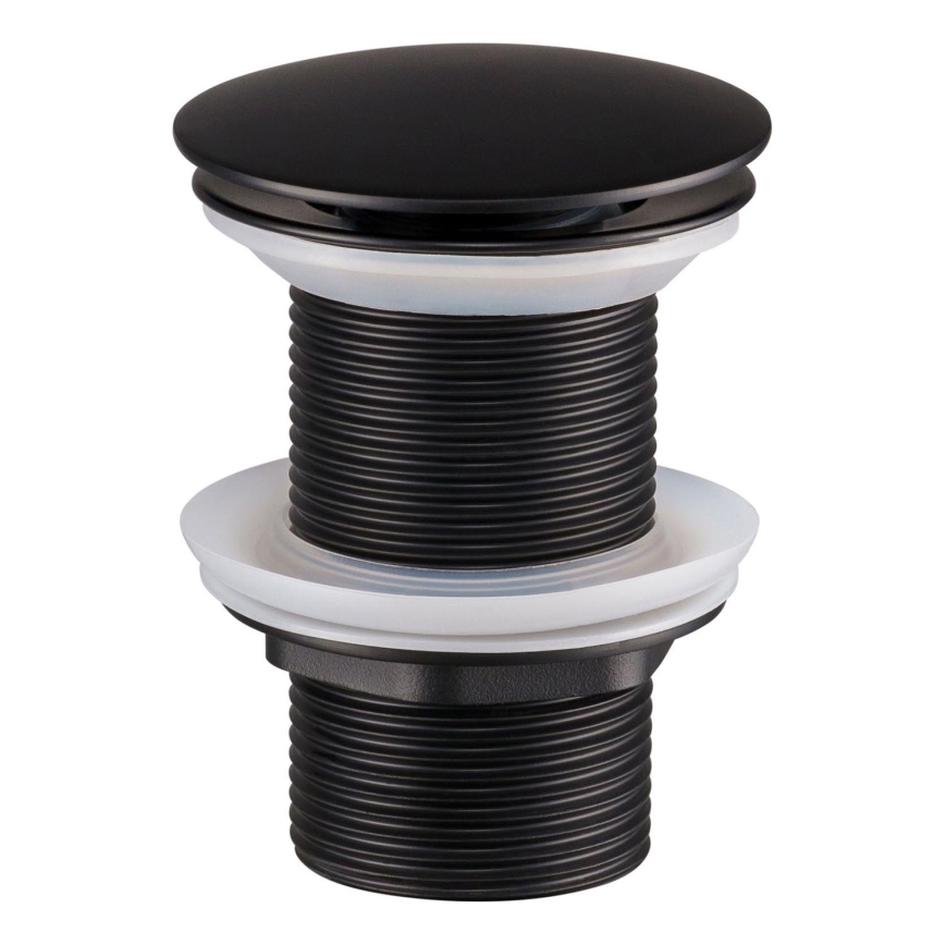COMAD CLICK-CLACK T201MBG-3 - Izlietnes noteka CLICK-CLACK d. 7 cm matēts melna