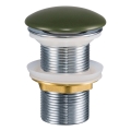 COMAD CLICK-CLACK T201MFG-3 - Izlietnes noteka CLICK-CLACK d. 7 cm matēts zaļa