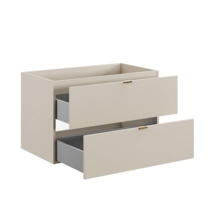 COMAD DALIA CASHMERE 82-80-46-2S - Vannas istabas skapītis zem izlietnes DALIA 50x80 cm, bēšs