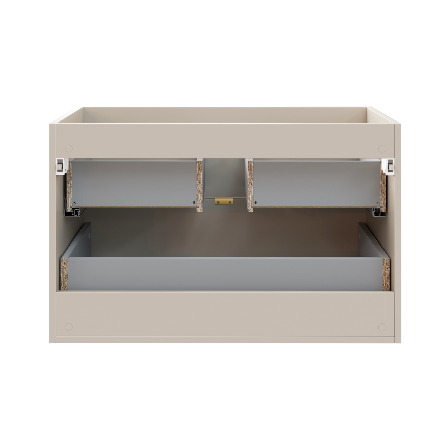 COMAD DALIA CASHMERE 82-80-46-2S - Vannas istabas skapītis zem izlietnes DALIA 50x80 cm, bēšs