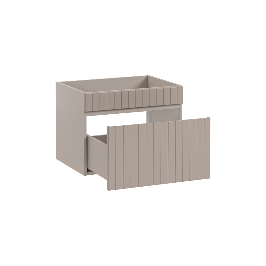 COMAD ICONIC CASHMERE 82-60-D-1S - Vannas istabas skapītis zem izlietnes ICONIC 46x60 cm bēšs