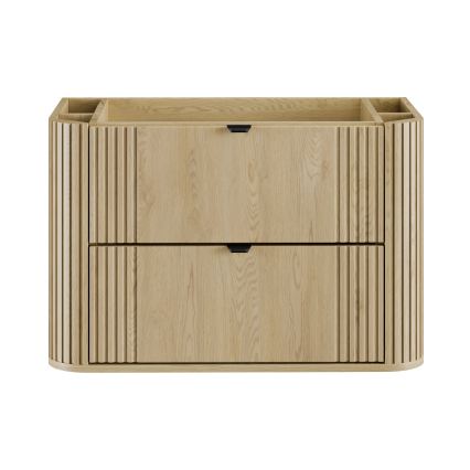 COMAD OVALIA CREMONA 82-80-46-2S - Vannas istabas skapītis zem izlietnes OVALIA 52x80 cm Cremona ozols