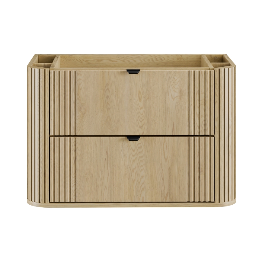 COMAD OVALIA CREMONA 82-80-46-2S - Vannas istabas skapītis zem izlietnes OVALIA 52x80 cm Cremona ozols