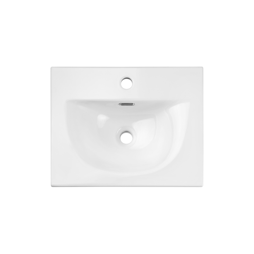 COMAD SKY 3 50CM DP ( E-8099-3-50 ) - Iebūvējama izlietne SKY 51x40 cm keramika/matēts balts