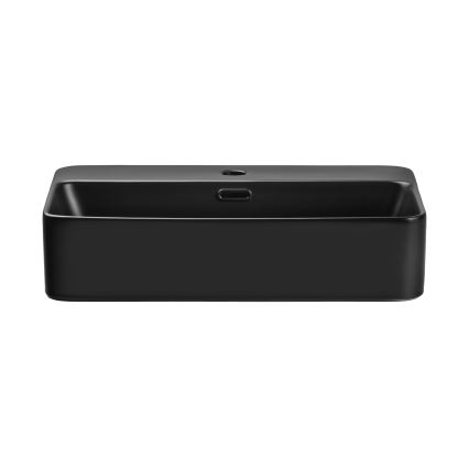 COMAD TRUST 2 BLACK ( E-6282 ) - Galda virsmas izlietne TRUST 55x38 cm keramika/matēts melna