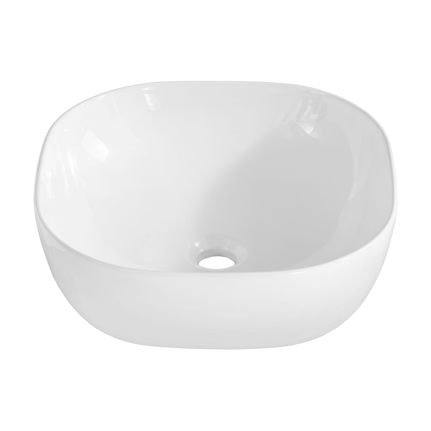 COMAD UM-6252 SMILE 40 DP - Galda virsmas izlietne SMILE 41x41 cm keramika/spīdīgi balta