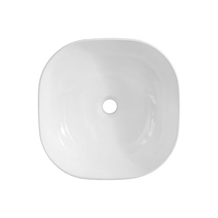 COMAD UM-6252 SMILE 40 DP - Galda virsmas izlietne SMILE 41x41 cm keramika/spīdīgi balta