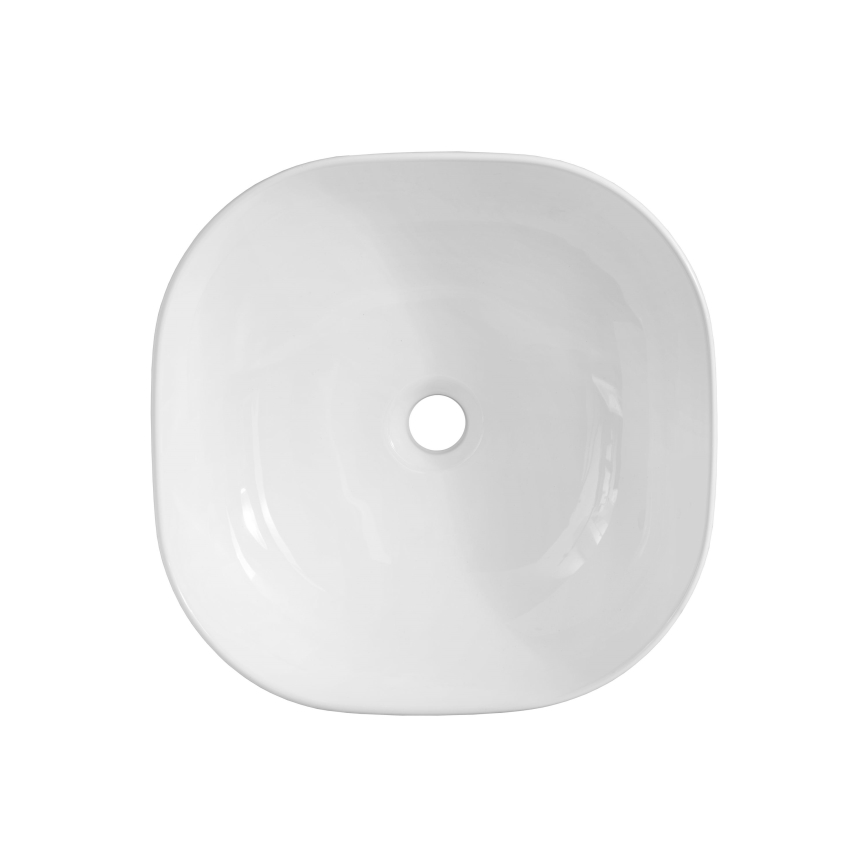 COMAD UM-6252 SMILE 40 DP - Galda virsmas izlietne SMILE 41x41 cm keramika/spīdīgi balta