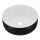 COMAD UM-6259 SIMPLE 8. - Vienkāršs uz virsmas uzstādāms izlietne SIMPLE diametrs 36 cm keramika/matēti balta/matēti melna