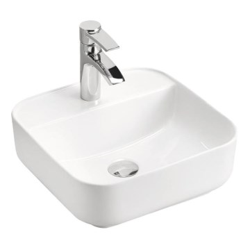 COMAD UM-6288 MAGIC 40 DP - Iebūvējams izlietne MAGIC 40x40 cm keramika/spīdīgi balta