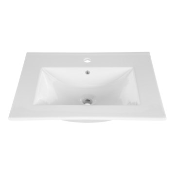 COMAD UM-CFP LAVA 60D - Iebūvējama izlietne LAVA 61x46 cm keramika/spīdīgi balta