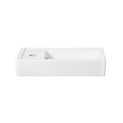 COMAD UM-VEDEA 40 - Izlietne uz virsmas VEDEA 40x22 cm keramika/spīdīgi balta