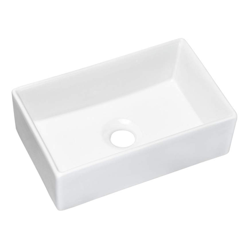 COMAD UN-GAJA35-SW 78570A(35) - Galda virsmas izlietne GAJA 35x22 cm keramika/spīdīgi balta