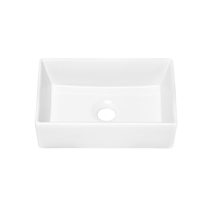 COMAD UN-GAJA35-SW 78570A(35) - Galda virsmas izlietne GAJA 35x22 cm keramika/spīdīgi balta