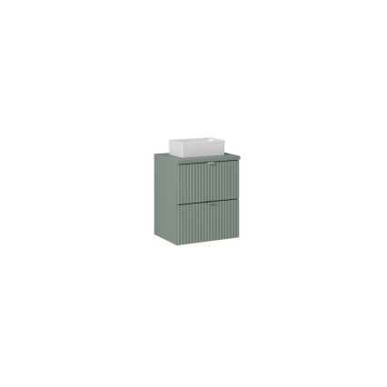 COMAD UN-GAJA35-SW 78570A(35) - Galda virsmas izlietne GAJA 35x22 cm keramika/spīdīgi balta