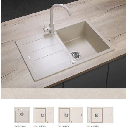 Concept BDG3334BE - Izlietnes jaucējkrāns 33,5 cm granīts/bēšs