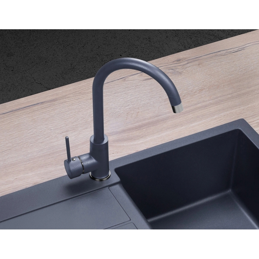 Concept BDG3334DG - Izlietnes jaucējkrāns 33,5 cm granīta/tumši pelēks