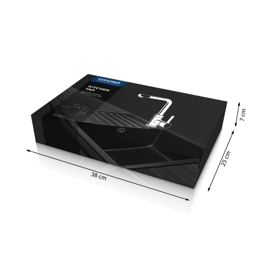 Concept BDG4327BE - izlietnes jaucējkrāns 27,3 cm granīts/bēšs