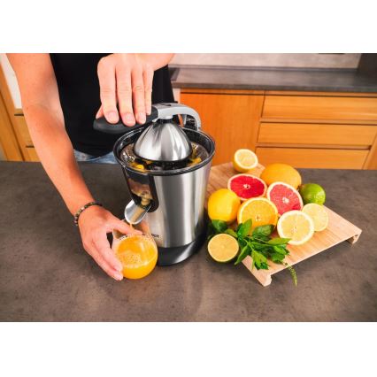 Concept CE3520 - Nerūsējošā tērauda sviras citrusaugļu sulu spiede 0,75 l 160W/230V