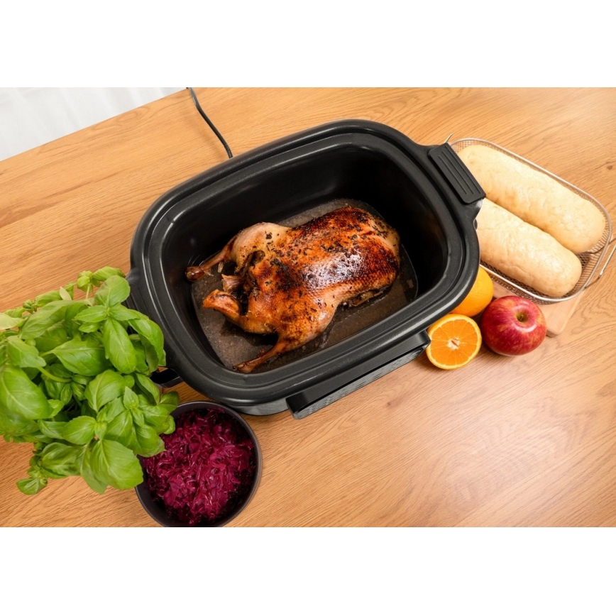 Concept CK9000 - Daudzfunkcionāls elektriskais katls 6 l, 10 funkciju 1 ierīcē, 1250W/230V, nerūsējošā tērauda