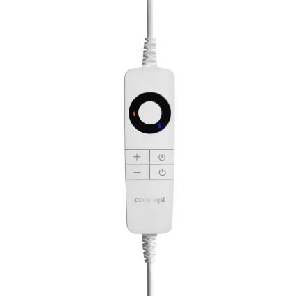 Concept DV7430 - Elektriskais sildāmais paklājs 100W/230V 150x80 cm, pelēks
