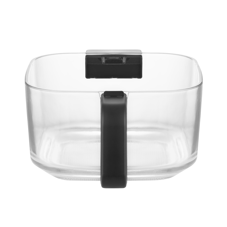 Concept FR5500 - Karstā gaisa fritēšanas ierīce GLASS & FAST 5,5 l 1200W/230V melna