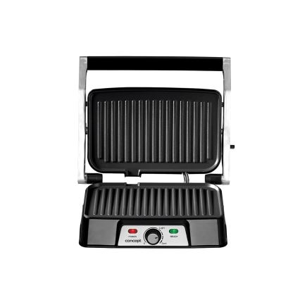 Concept ge2005 - Kontaktgrils 1500W/230V nerūsējošs tērauds/melna