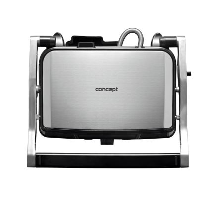 Concept ge2005 - Kontaktgrils 1500W/230V nerūsējošs tērauds/melna