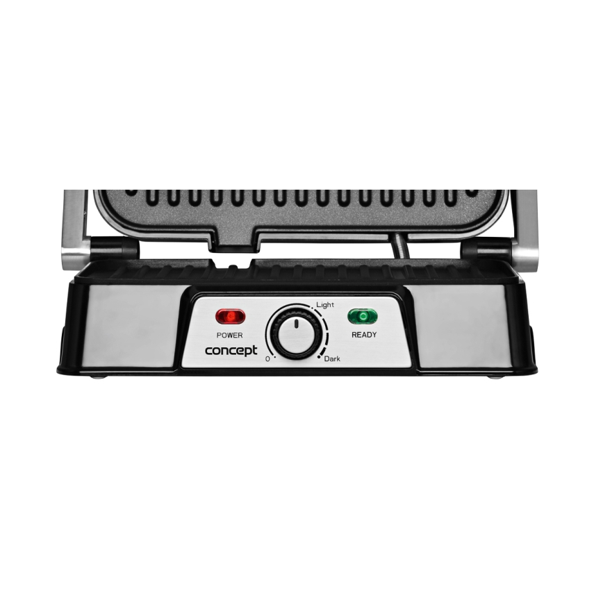 Concept ge2005 - Kontaktgrils 1500W/230V nerūsējošs tērauds/melna