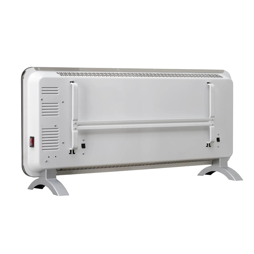 Concept KS4010 - Elektriskais tiešais sildītājs/konvektors 1000/2000W IP24 melns, ar tālvadības pulti