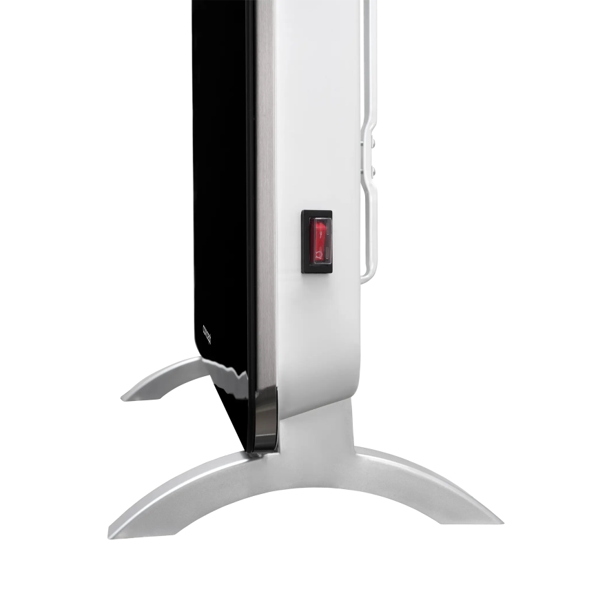 Concept KS4010 - Elektriskais tiešais sildītājs/konvektors 1000/2000W IP24 melns, ar tālvadības pulti