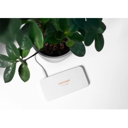 Concept KZ2010 - LED kabatas kosmētikas spogulis PERFECT SKIN LED/1,5W/5V 4500-5500K 300 mAh balts