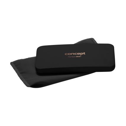Concept KZ2020 - LED Kabatas kosmētiskais spogulis PERFECT SKIN LED/1,5W/5V 4500-5500K 300 mAh melns