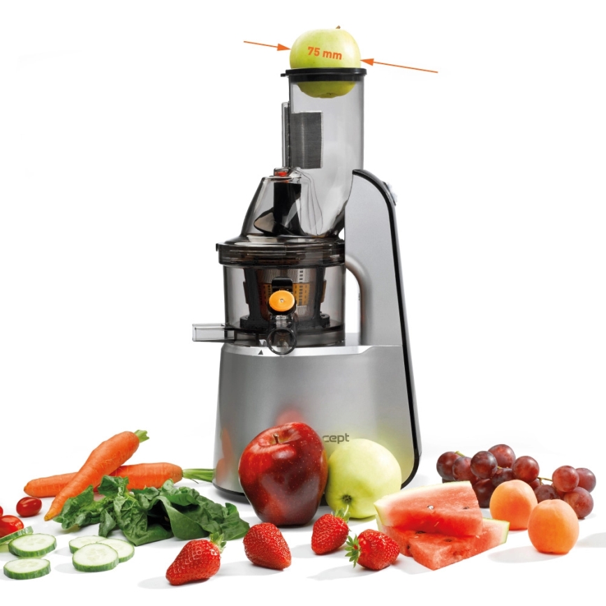 Concept LO7065 - Spirālveida lēnā sulu spiede 3 vienā 240W/230V pelēka