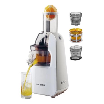 Concept LO7066 - skrūvveida sulu spiede 3 vienā 240W/230V balta
