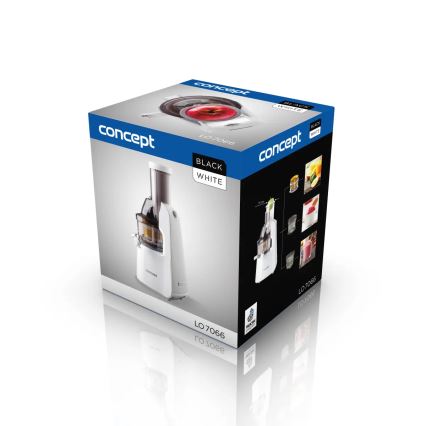 Concept LO7066 - skrūvveida sulu spiede 3 vienā 240W/230V balta