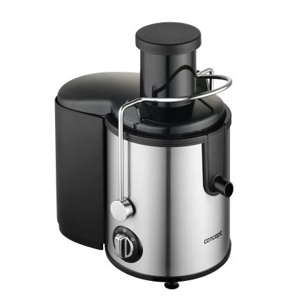Concept LO7095 - centrifūgas sulu spiede 1000W/230V melna/nerūsējošā tērauda