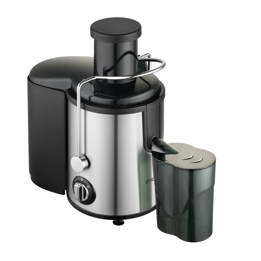 Concept LO7095 - Centrifūgas sulu spiede 1000W/230V melna/nerūsējošais tērauds