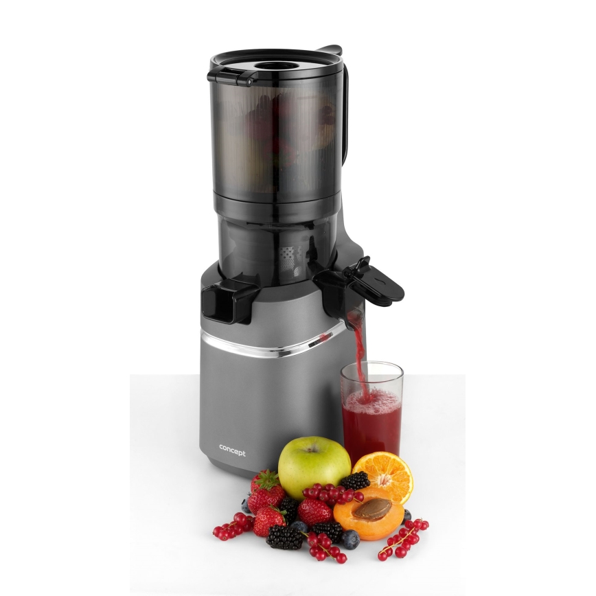 Concept LO7120 - Lēna sulas spiede JUICY 250W/230V pelēka