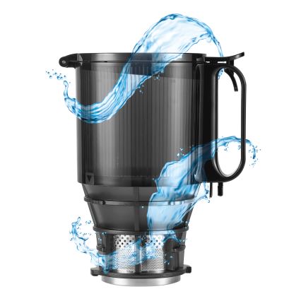 Concept LO7120 - Lēna sulas spiede JUICY 250W/230V pelēka