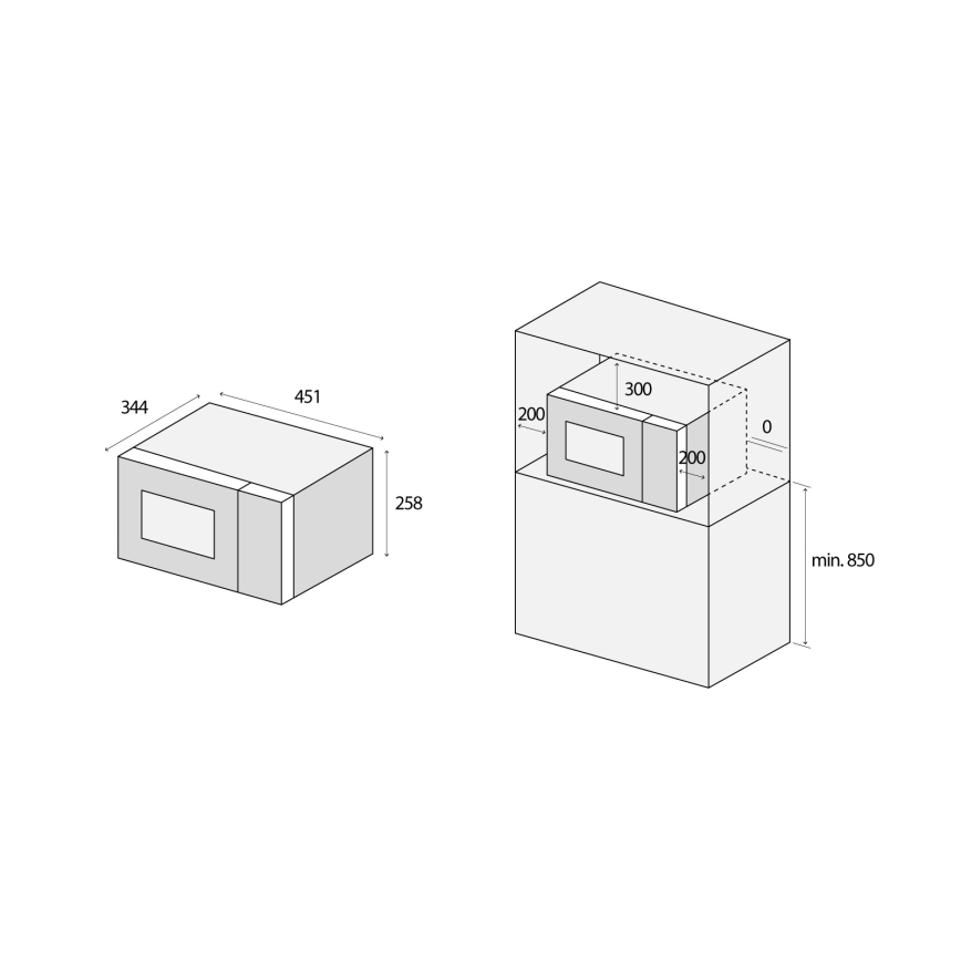 Concept MT4420wh - Mikroviļņu krāsns 800 W/230 V 20 l balta