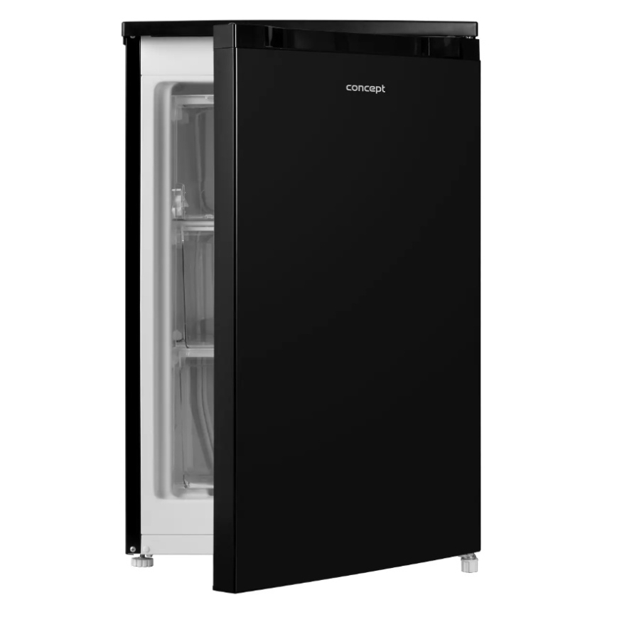 Concept MZ2355bc - saldētava ar atvilktnēm, 85 l, melna
