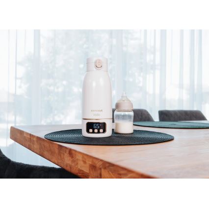 Concept OC4000 - Portatīvais ūdens un piena sildītājs KIDO 500 ml 36W/7,4V 5000 mAh bēšs