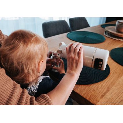 Concept OC4000 - Portatīvais ūdens un piena sildītājs KIDO 500 ml 36W/7,4V 5000 mAh bēšs