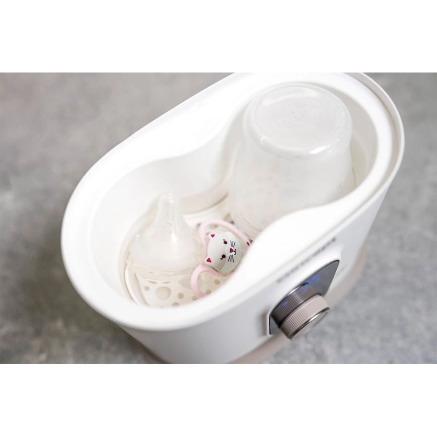 Concept OL4010 - Pudeles sildītājs 3‑vienā KIDO 200W/230V balts