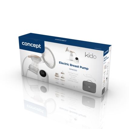 Concept OM4000 - Elektriskais KIDO 2-in-1 krūšu sūknis, balts