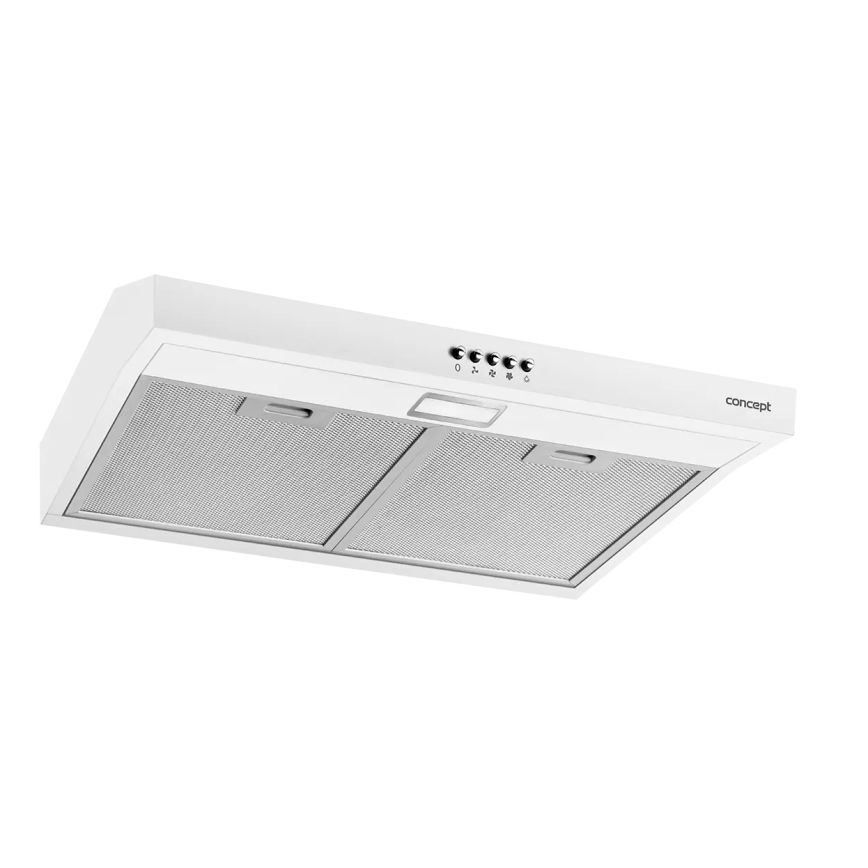 Concept OPP1250wh - 50 cm piekaramais tvaika nosūcējs, balts