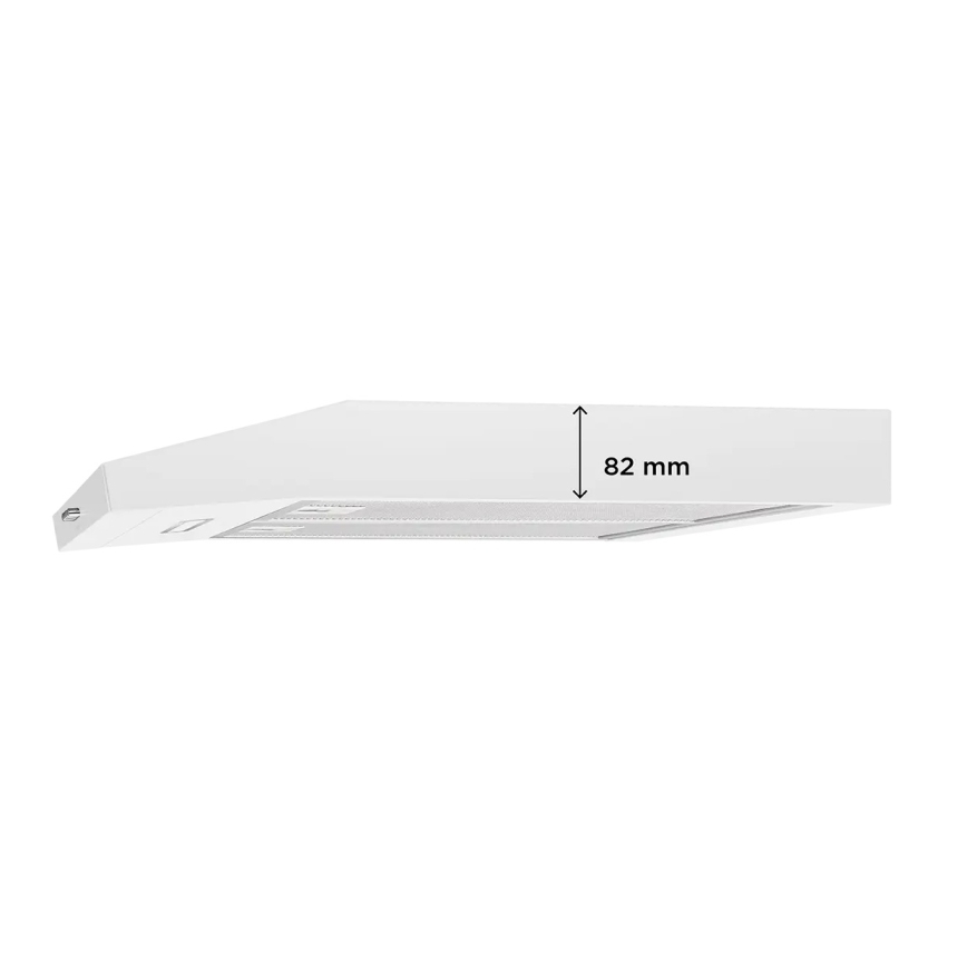 Concept OPP1250wh - 50 cm piekaramais tvaika nosūcējs, balts